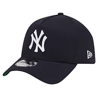 Casquette ajustable 9FORTY couleur équipe A-Frame New York Yankees New Era pour homme, bleu marine