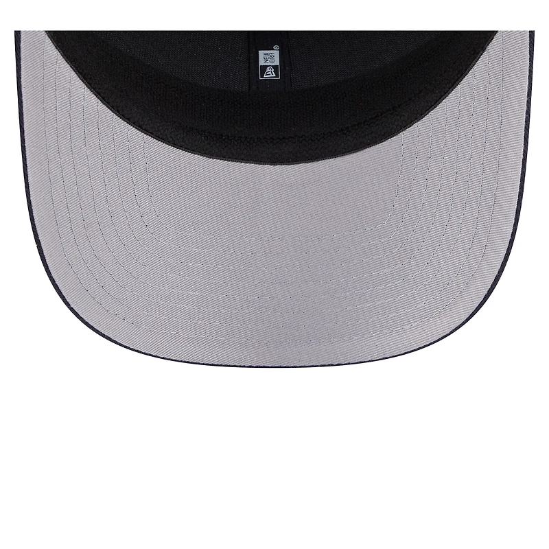 Men's New Era Navy New York Yankees Throwback Contest 9SEVENTY Adjustable Trucker Hat