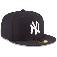 Men's New Era Navy York Yankees World Series Wool Team 59FIFTY Fitted Hat