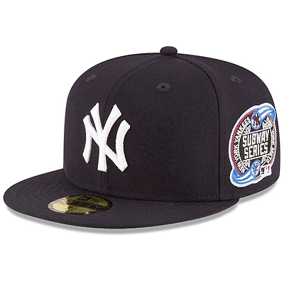 Men's New Era Navy York Yankees World Series Wool Team 59FIFTY Fitted Hat