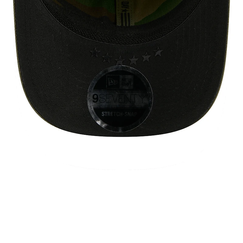 Men's New Era  Olive New York Yankees 2026 Armed Forces Day 9SEVENTY Adjustable Hat