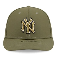 Men's New Era  Olive York Yankees 2026 Armed Forces Day Low Profile 59FIFTY Fitted Hat