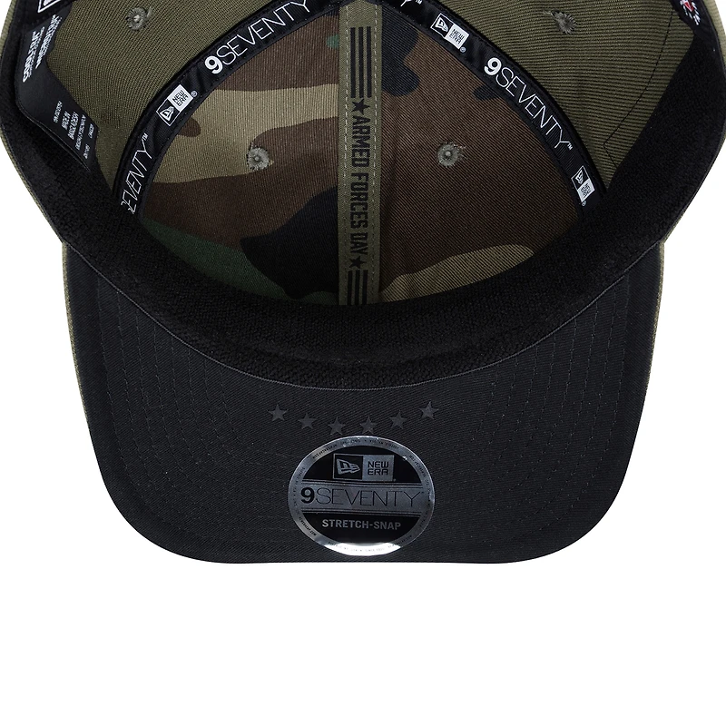 Men's New Era Olive York Yankees 2026 Armed Forces Day Low Profile 59FIFTY Fitted Hat