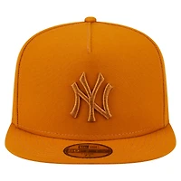Casquette ajustée A-Frame 59FIFTY orange New Era pour homme