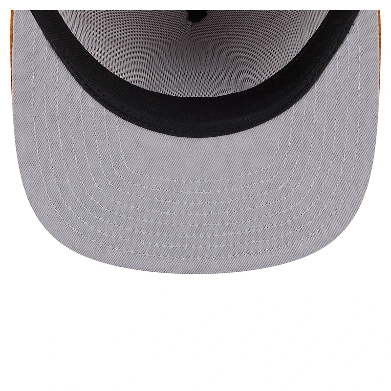 Casquette ajustée A-Frame 59FIFTY orange New Era pour homme