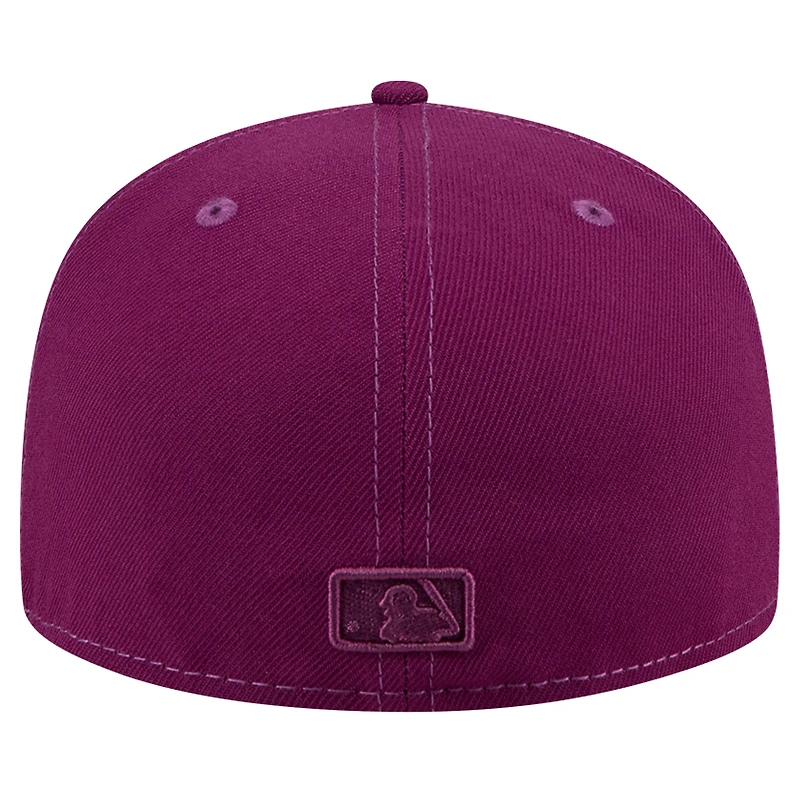 Casquette ajustée 59FIFTY New Era York Yankees pour homme, violet