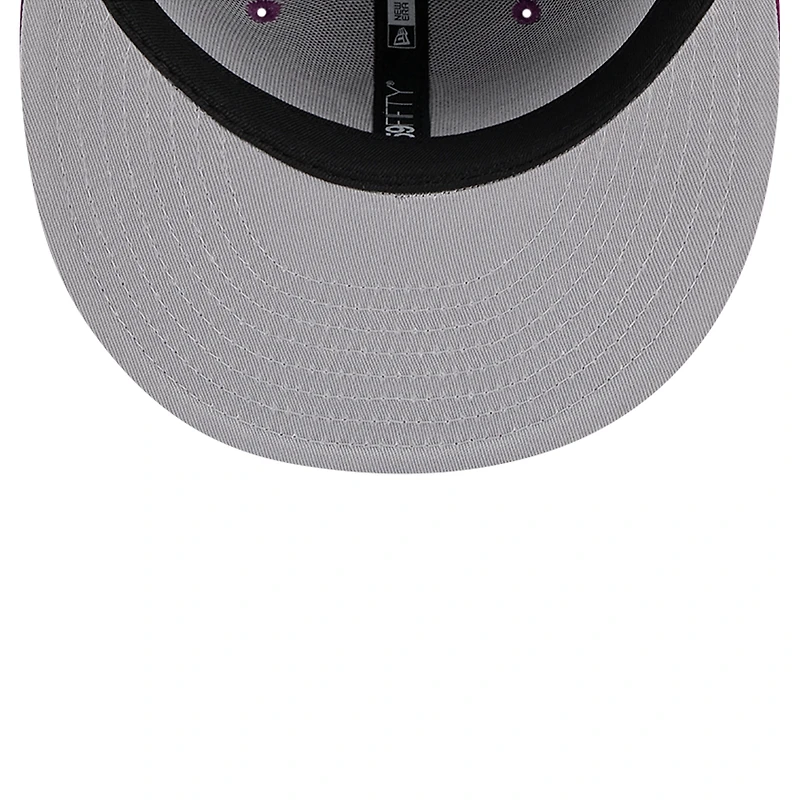 Casquette ajustée 59FIFTY New Era York Yankees pour homme, violet