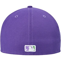 Casquette ajustée 59FIFTY pour homme avec écusson latéral vert citron des New York Yankees Era