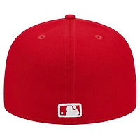 Casquette ajustée 59FIFTY rouge avec logo New York Yankees Era pour homme