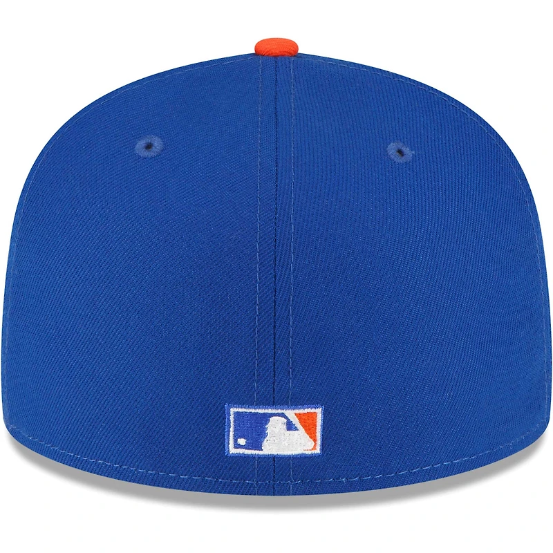 Men's New Era Royal York Yankees City Flag 59FIFTY Fitted Hat