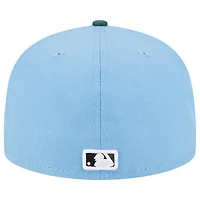 Casquette ajustée 59FIFTY New York Yankees 2000 Subway Series bleu ciel/cilantro Era pour homme