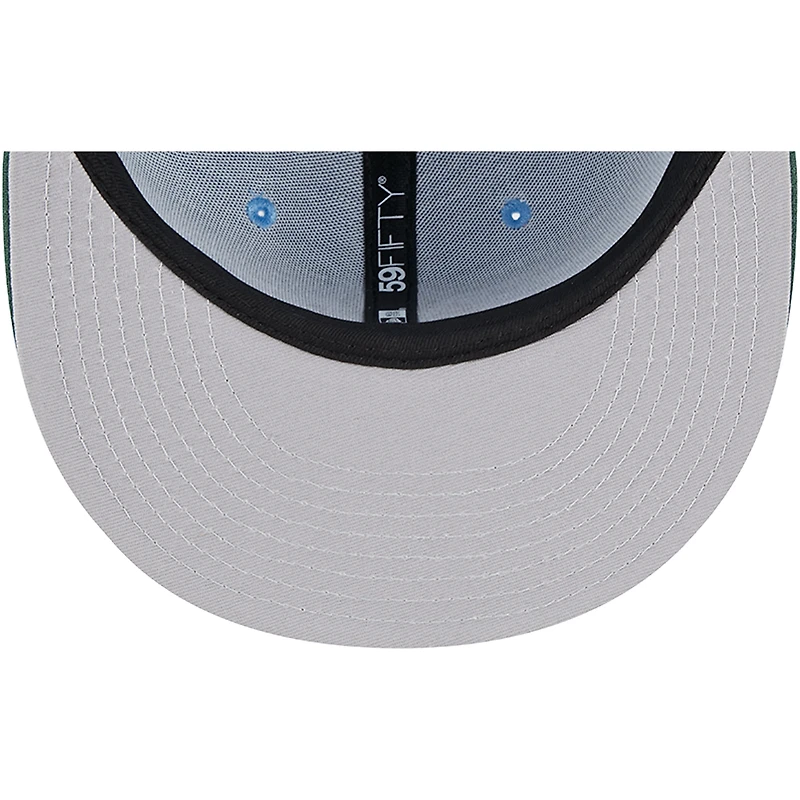 Casquette ajustée 59FIFTY New York Yankees 2000 Subway Series bleu ciel/cilantro Era pour homme