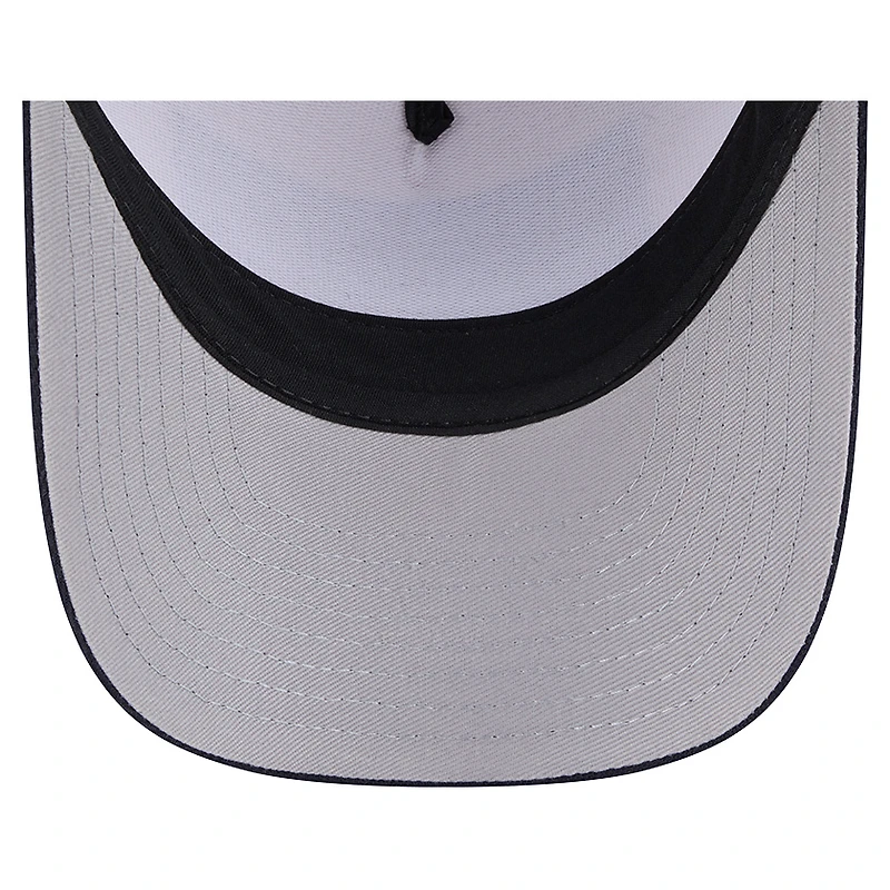 Casquette New Era 9FORTY pour homme, couleur pierre/bleu marine, avec texte New York Yankees