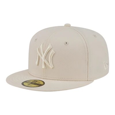 Men's New Era Tan York Yankees Color Pack 59FIFTY Fitted Hat