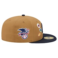 Casquette ajustée New Era 59FIFTY beige pour homme