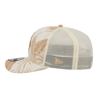 Men's New Era  Tan New York Yankees Tonal Palm COOLERA 9SEVENTY Adjustable Trucker Hat