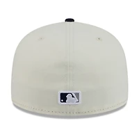 Men's New Era White/Navy York Yankees Blossom 59FIFTY Fitted Hat