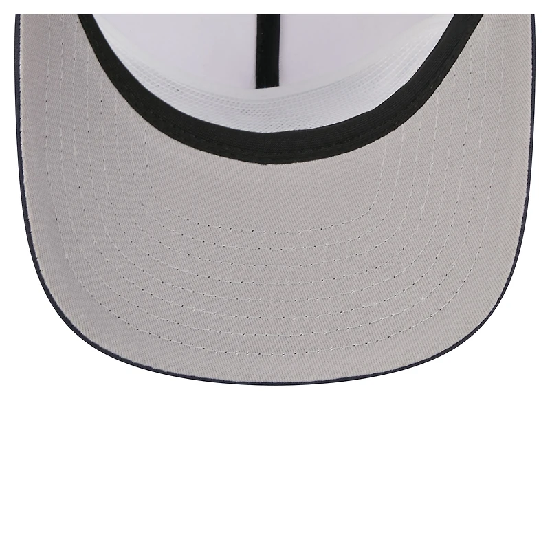 Men's New Era White/Navy New York Yankees Retro Cut 19TWENTY Adjustable Trucker Hat