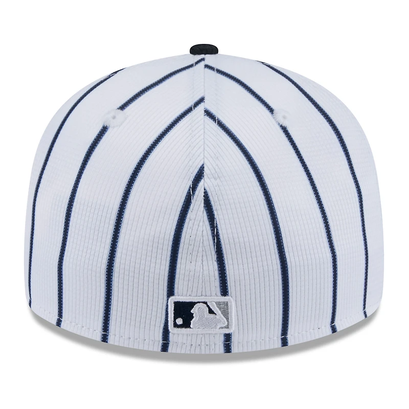 Men's New Era White York Yankees 2025 Spring Training Low Profile 59FIFTY Fitted Hat