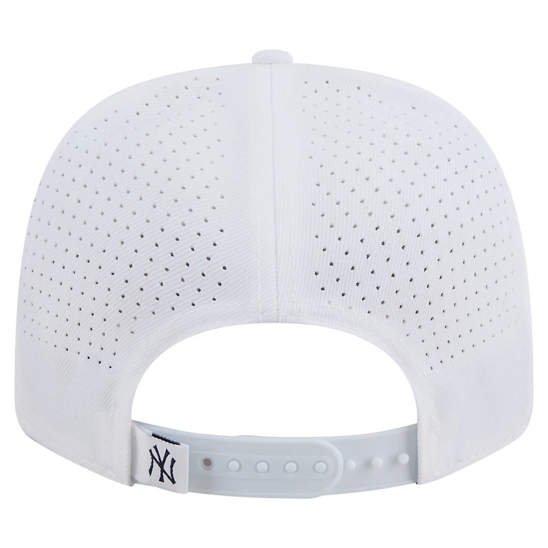 Men's New Era White New York Yankees COOLERA 9SEVENTY Adjustable Hat