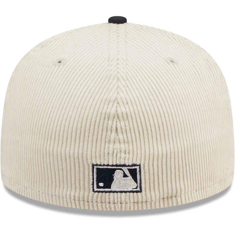 Men's New Era White York Yankees  Corduroy Classic 59FIFTY Fitted Hat