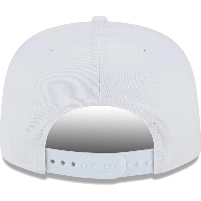 Men's New Era White New York Yankees Golfer Tee 9FIFTY Snapback Hat