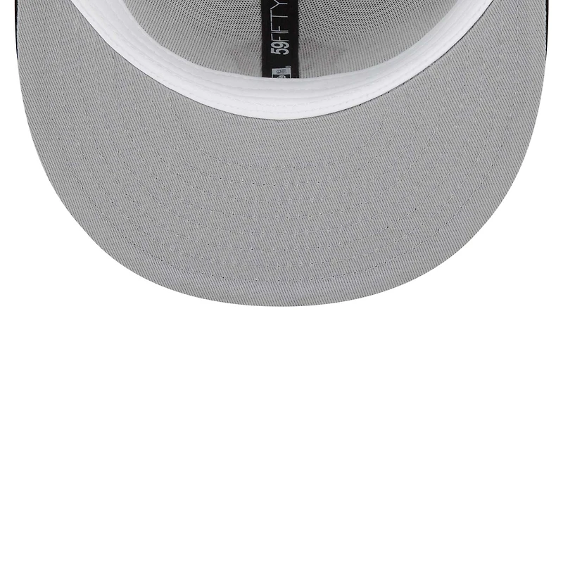 NWE YANKEE WHITE MLB NEON EYES 59FIFTY HATMENHIC
