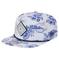 Casquette snapback Island Golfer blanche New Era pour homme, motif New York Yankees