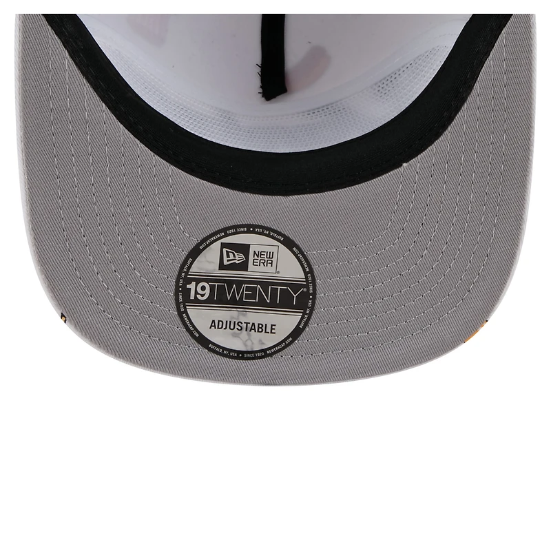 Casquette ajustable New Era blanche New York Yankees Team Cheer Rope 19TWENTY pour homme
