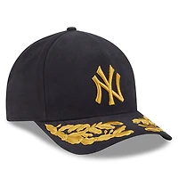 Men's New Era x Alpha Industries  Black New York Yankees A-Frame 9FORTY Adjustable Hat