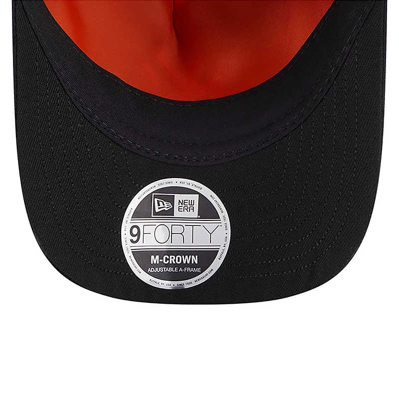 Men's New Era x Alpha Industries  Black New York Yankees A-Frame 9FORTY Adjustable Hat