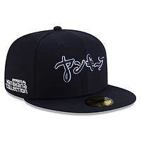 Men's New Era x Hyperfly Navy York Yankees 59FIFTY Fitted Hat