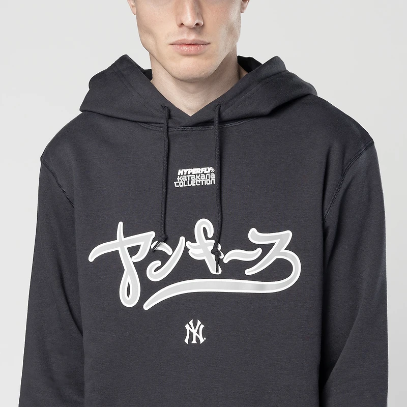 Sweat à capuche New Era x Hyperfly Navy York Yankees pour homme