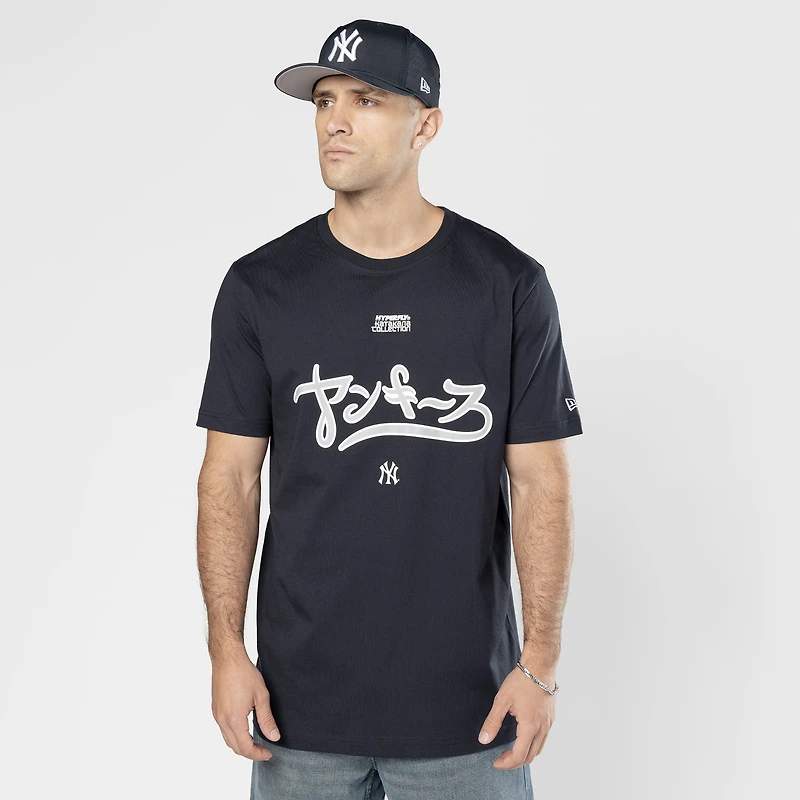 Men's New Era x Hyperfly Navy York Yankees T-Shirt