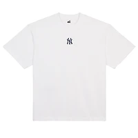 Men's New Era x Siegelman Stable White York Yankees  Team Logo T-Shirt