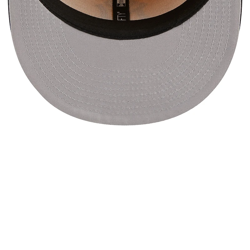 Men's New Era Yellow/Black York Yankees Grilled 59FIFTY Fitted Hat