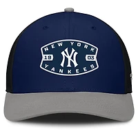 Men's New York Yankees Fanatics Navy/Gray Cutoff Adjustable Trucker Hat