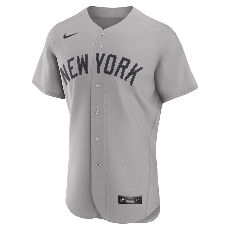 Men's Nike Aaron Judge Gray New York Yankees MLB Awards Authentic Jersey