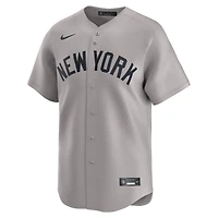 Maillot Nike Aaron Judge gris New York Yankees Route Édition Limitée pour homme
