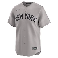 Maillot de joueur Nike Aaron Judge pour homme, gris, New York Yankees Road Limited