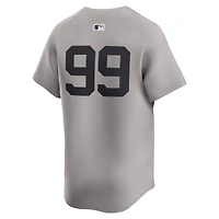 Maillot de joueur Nike Aaron Judge pour homme, gris, New York Yankees Road Limited