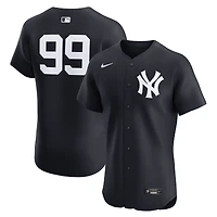 Maillot de joueur d'élite alternatif 1 des Yankees New York pour homme Nike Aaron Judge Navy