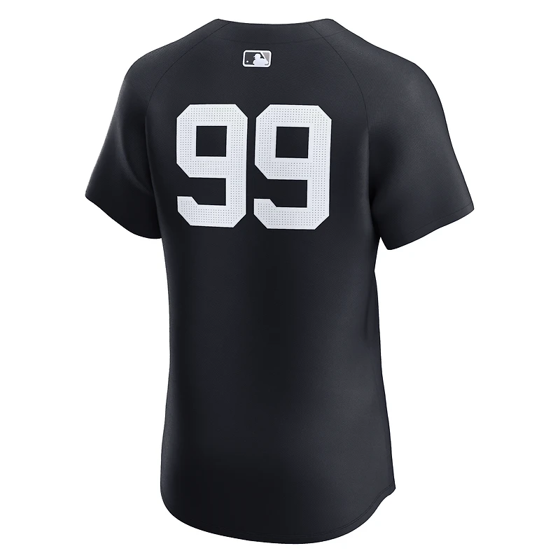 Maillot de joueur alternatif d'élite Nike Aaron Judge pour homme, bleu marine, des Yankees New York