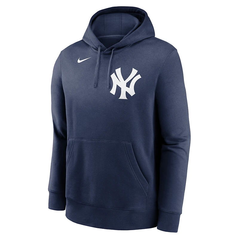 Men's Nike Aaron Judge Navy New York Yankees Player Name & Number Club Pullover Hoodie