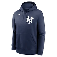 Men's Nike Aaron Judge Navy New York Yankees Player Name & Number Club Pullover Hoodie