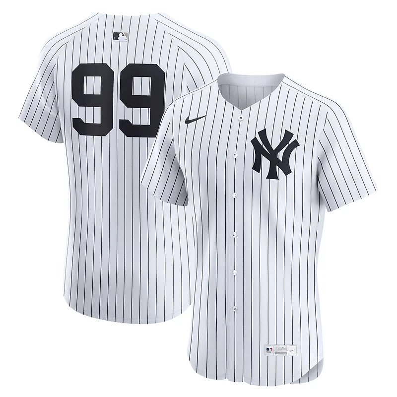 Men's Nike Aaron Judge White New York Yankees Home Elite Player Jersey