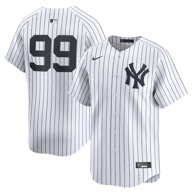 Men's Nike Aaron Judge White New York Yankees Home Limited Jersey