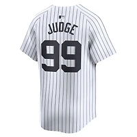 Maillot de joueur Nike Aaron Judge pour hommes, blanc, New York Yankees, domicile limité