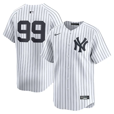 Maillot Nike Aaron Judge blanc pour homme, édition limitée, domicile des Yankees de New York