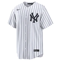 Men's Nike Aaron Judge White New York Yankees Home Replica Jersey